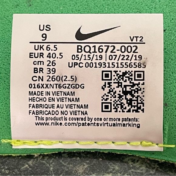 Nike Odyssey React 2 Shield BQ1672-002 Women's Black & Purple Running Shoe Sz 9M - Picture 4 of 16